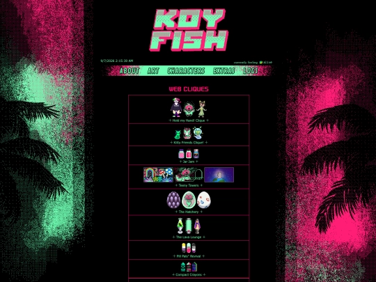 cliques screenshot