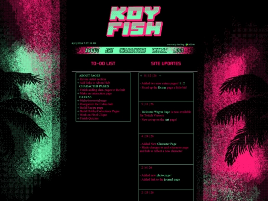siteupdates screenshot