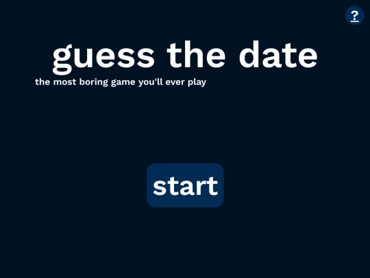games/date screenshot