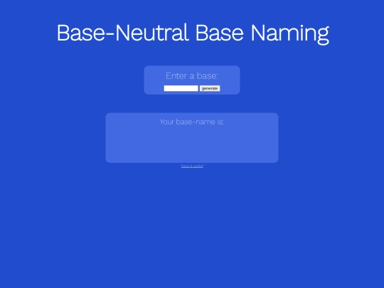 projects/basenaming screenshot