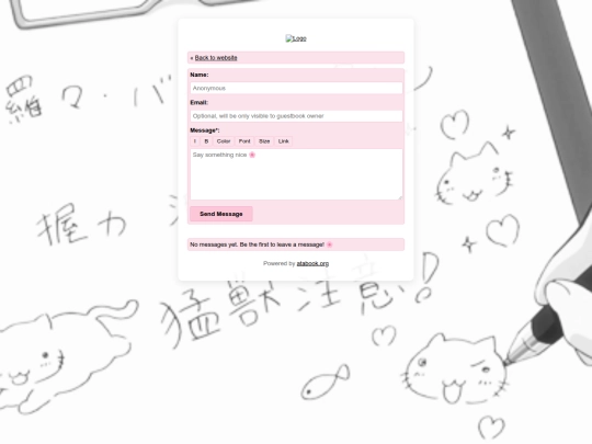 Nika's Guestbook! screenshot