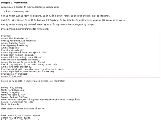 leksjon1 screenshot