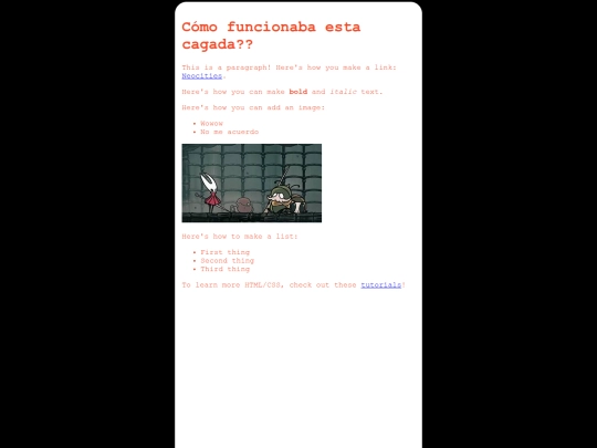 index screenshot