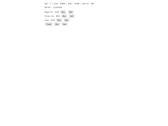drugwars screenshot
