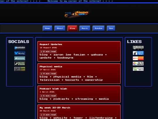 blog-archive screenshot