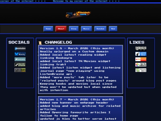 changelog screenshot