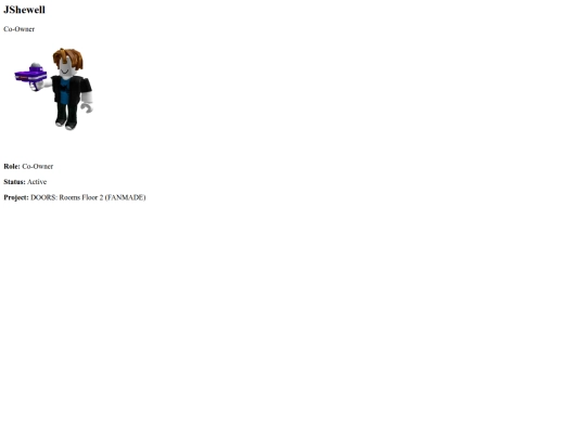 JShewellprofile screenshot