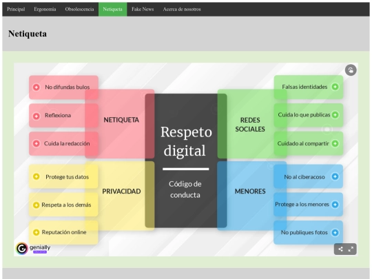 netiqueta screenshot