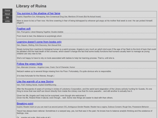 LibraryOfRuina screenshot
