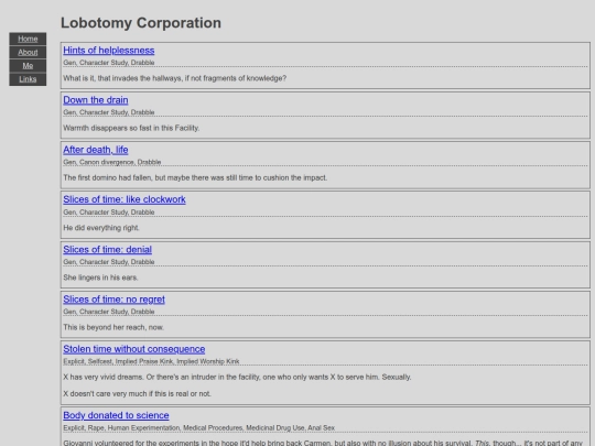 LobotomyCorporation screenshot