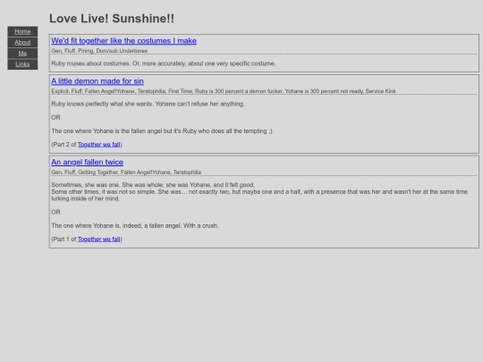 LoveLiveSunshine screenshot