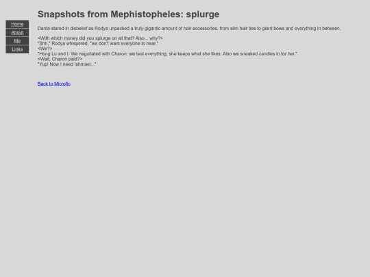 Microfic/LCB_Splurge screenshot