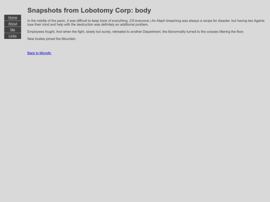 Microfic/LC_Body screenshot