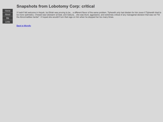 Microfic/LC_Critical screenshot