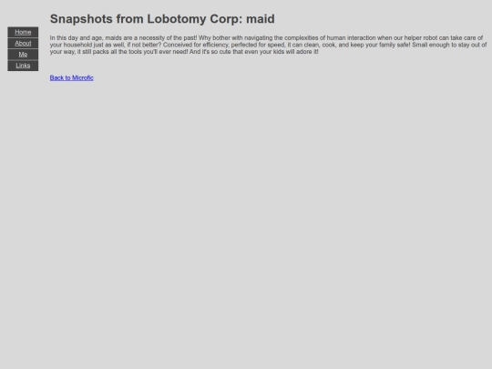 Microfic/LC_Maid screenshot