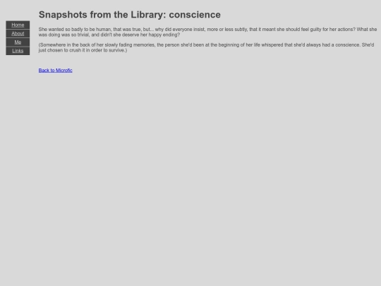 Microfic/LoR_Conscience screenshot