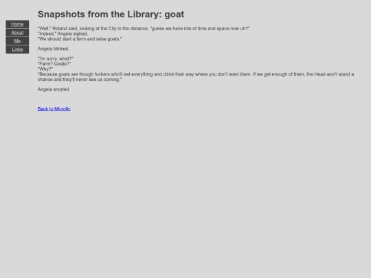 Microfic/LoR_Goat screenshot