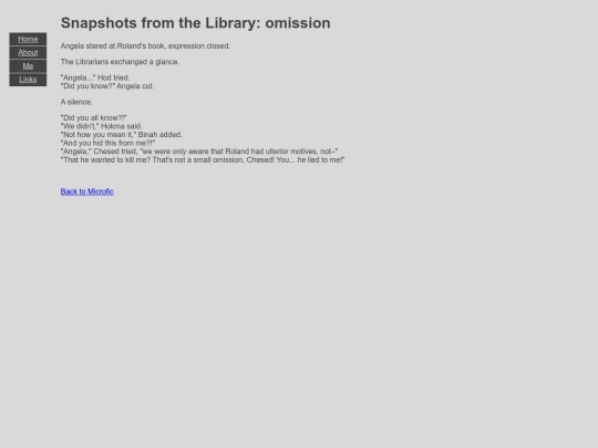 Microfic/LoR_Omission screenshot