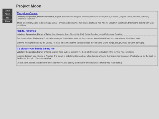 ProjectMoon screenshot