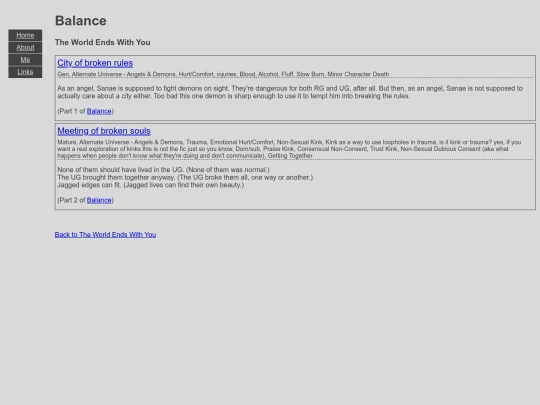 TWEWY/Balance screenshot