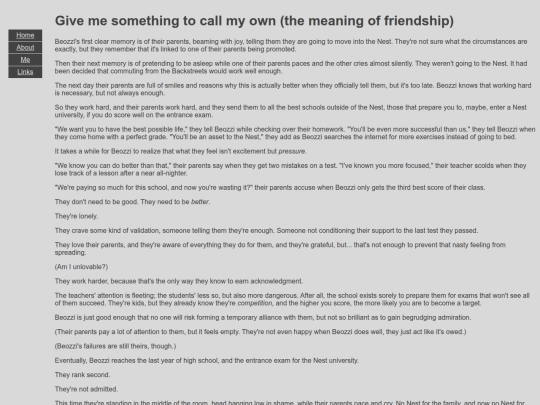 WonderLab/GiveMeSomethingToCallMyOwn_TheMeaningOfFriendship screenshot