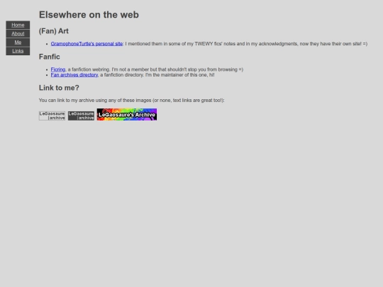 links screenshot
