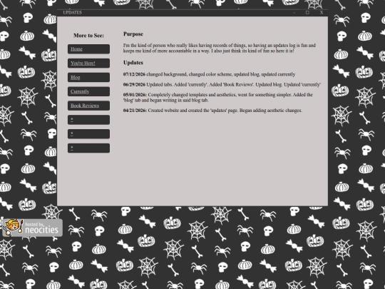 UpdateLog screenshot
