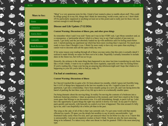 blogPage screenshot