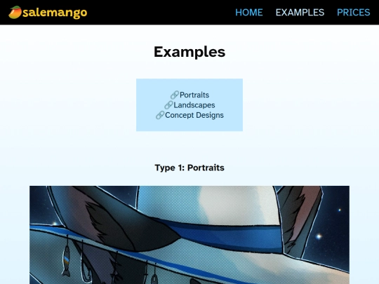 examples screenshot