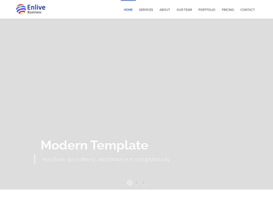enlive-corporate-free-html5-bootstrap-web-template screenshot
