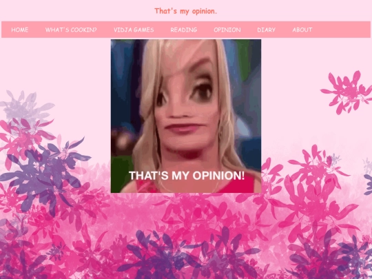 Opinion screenshot