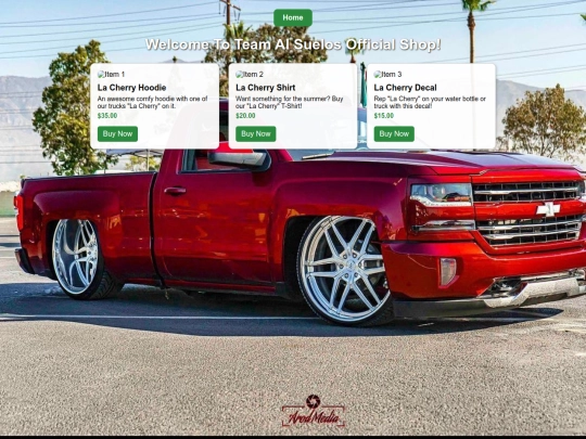 Shop screenshot