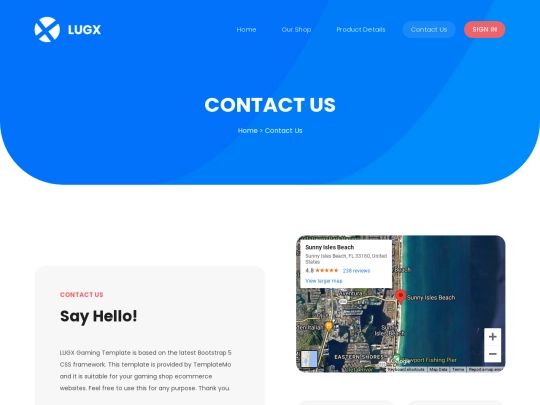 contact screenshot