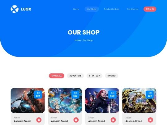 shop screenshot