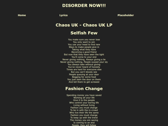 lyrics/chaosuk_chaosuk screenshot