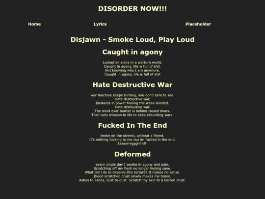 lyrics/disjawn_smokeloud screenshot