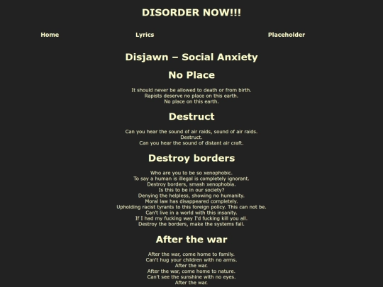 lyrics/disjawn_socialanxiety screenshot