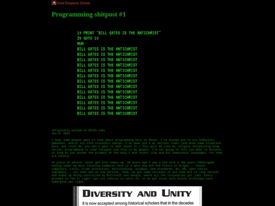 prog/1 screenshot