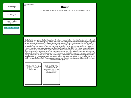 finalproject screenshot