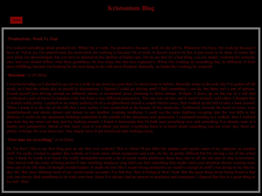 blog screenshot