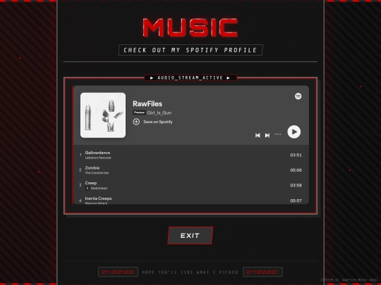 music screenshot