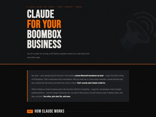 jesse_claude_guide screenshot
