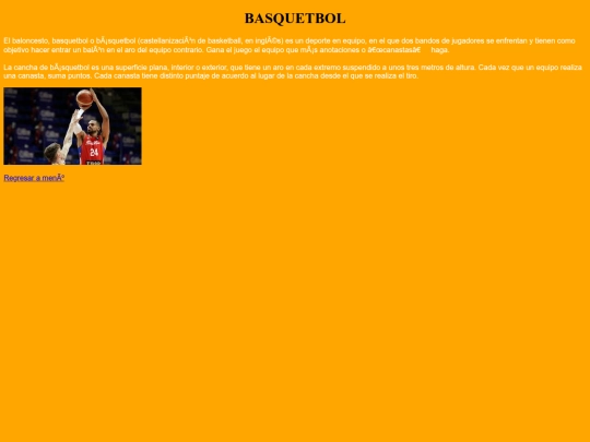BASQUETBOL screenshot