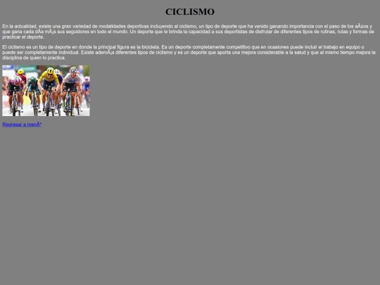 CICLISMO screenshot