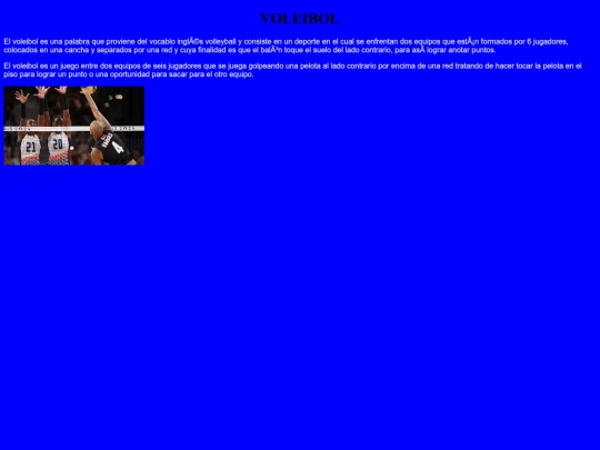 VOLEIBOL screenshot