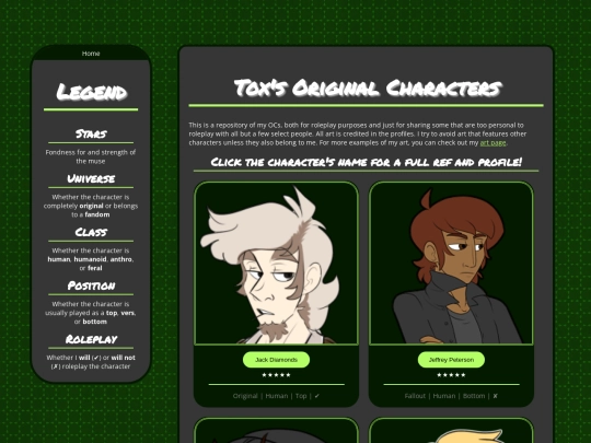 characters screenshot