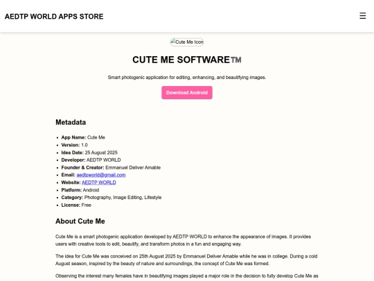 apps/cuteme screenshot