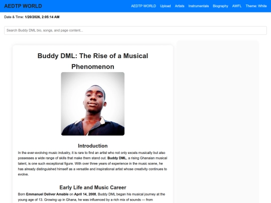 artists/buddydml screenshot