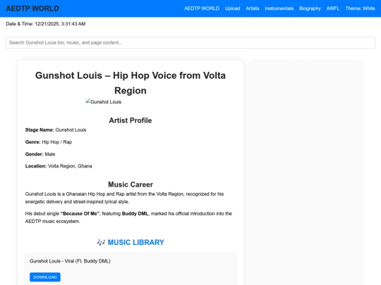 artists/gunshotlouis screenshot