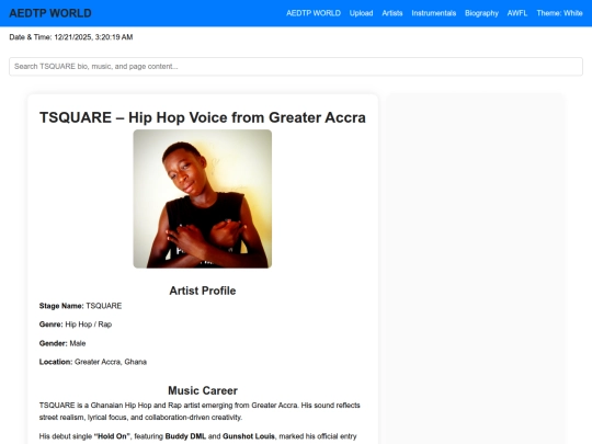 artists/tsquare screenshot